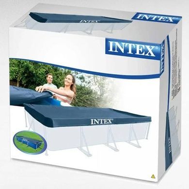 Тент для каркасного басейну 460*226см Intex 28039 Синій