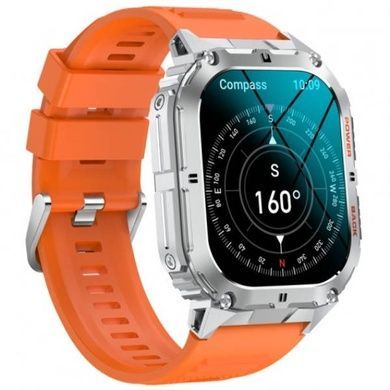 Смарт-годинник Smart Respect X Silver, 2 ремінці