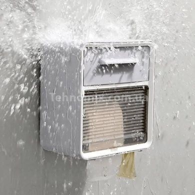Полиця тримач для туалетного паперу настінна 96-20-8PCS Сіра