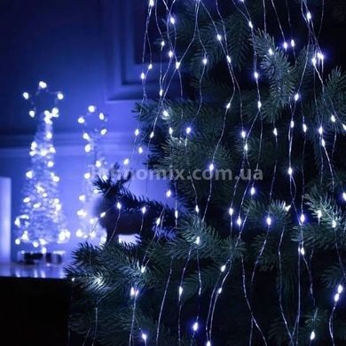 Гирлянда Конский хвост роса 200LED 2м Белый