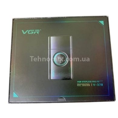 Електробритва акумуляторна з подвійним лезом VGR V-378 Чорна
