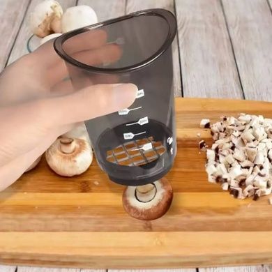 Овощерезка ручная чаша-нарезка для овощей с 3 сменными насадками Chop Cup