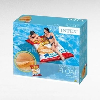 Матрац надувний з ручками Чіпси 178*140см INTEX 58776