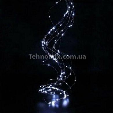 Гирлянда Конский хвост роса 200LED 2м Белый