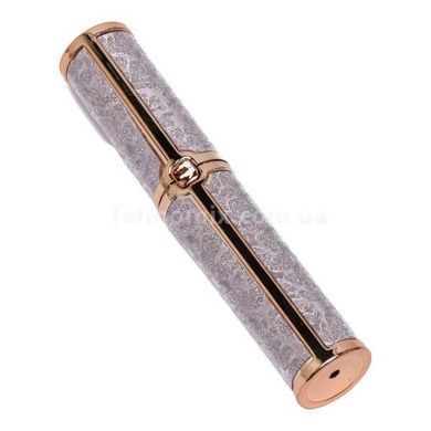 Тример для брів акумуляторний з USB-зарядкою та змінною насадкою 2в1 Blawless Срібло