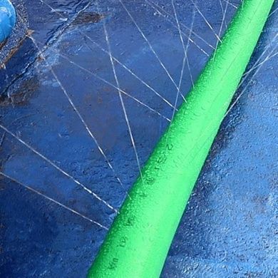 Шланг садовый плоский для орошения и дождевания 25м Зеленый
