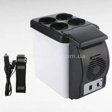 Автохолодильник в прикуриватель 6л Car refrigerator AND LY-897 Белый