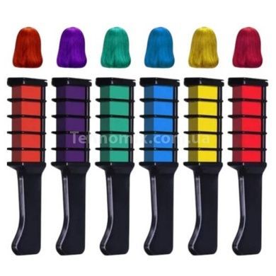 Набір крейд для волосся 12 кольорів Hair chalk