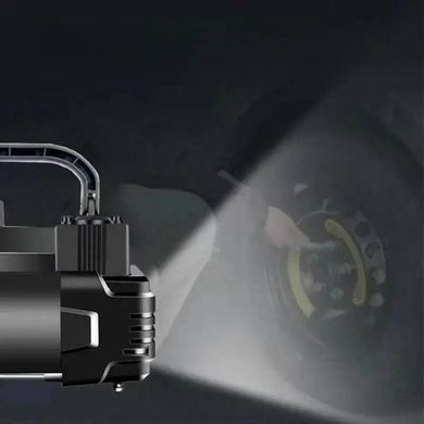 Компрессор портативный автомобильный Air pump AND XL-1025 от прикуривателя 12 В Черный