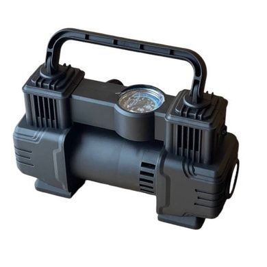 Компрессор портативный автомобильный Air pump AND XL-1025 от прикуривателя 12 В Черный