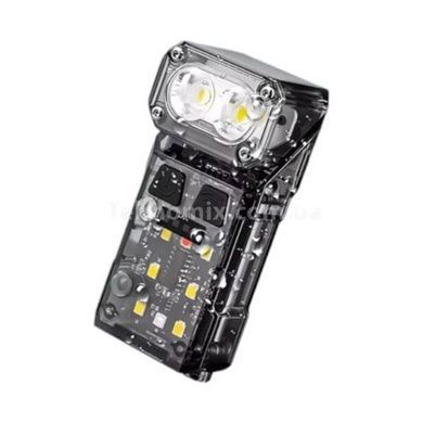 Фонарь налобный светодиодный с датчиком движения X52-2LED+6SMD(RGB) Черный