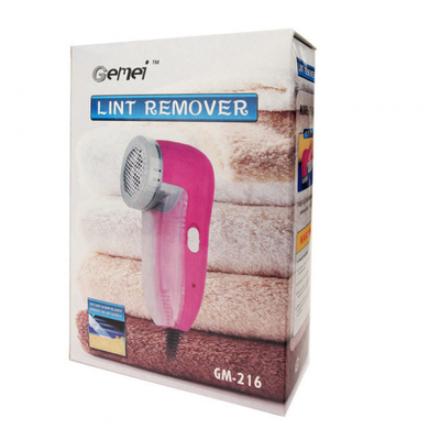 Машинка для зняття катишек Lint Remover GM-216 Рожева
