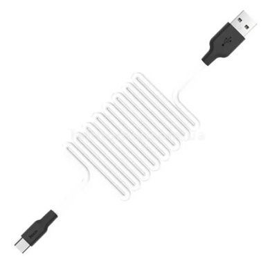 Кабель зарядный силиконовый Hoco X21 Silicone Type-C Белый