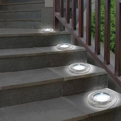 Світильник садовий на сонячній батареї 8led 4шт