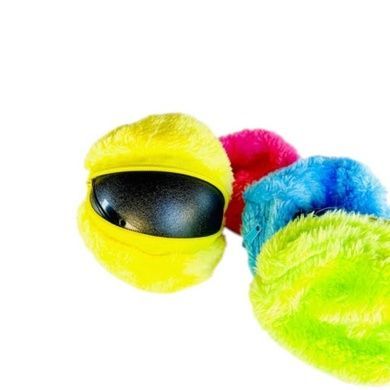 М'ячик-пилозбірник автоматичний 3*АА Microfiber mop ball Mocoro Жовтий