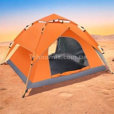 Намет автоматичний G-Tent 200 х 140 х 110 см Помаранчевий