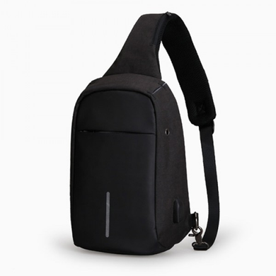 Рюкзак антизлодій Bobby Anti-theft with USB port на 10 дюймів Чорний