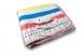 Простирадло електрична з сумкою Electric Blanket 150х160см (широкі смуги, Кольорова)