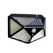 Уличный фонарь прожектор на солнечной батарее Solar Wall Lamp SH-100 Черный