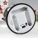 Куля новорічна з підсвічуванням від батарей та USB 20*10*10 Гномик з ялинкою