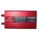 Перетворювач напруги з 12V&rarr;220V з чистим синусом 3500W та дисплеєм EY-3500W EYURAN LCD SMART Червоний