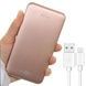 Power Bank KLGO KP-63 (10000 mAh) Розовое золото