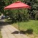 Зонт 2*2м квадратный с клапаном Красный
