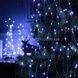 Гирлянда Конский хвост роса 200LED 2м Белый