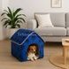 Домик для домашних питомцев Portable Dog House Синий