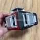Лазерный уровень нивелир аккмуляторный с магнитной подставкой 4D Черный с красным