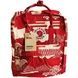 Рюкзак Fjallraven Kanken Classic Червоний з малюнком