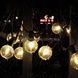 Гирлянда в ретро стиле уличная с солнечной панелью 9м/30 LED НА-91 Черная