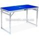 Стол и стулья для пикника с усиленными ножками Folding Table Синий